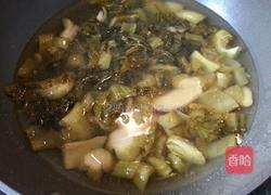 酸菜肥牛的做法图解4