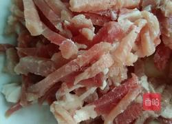 蒜苔肉丝的做法图解1