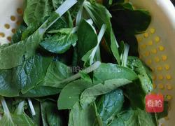 凤尾菇青菜蛋花汤的做法图解2