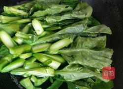 素炒芥蓝的做法图解3