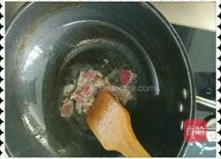 牛肉炒油豆付的做法图解3