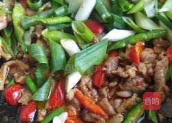 青红椒炒鸭脯的做法图解7