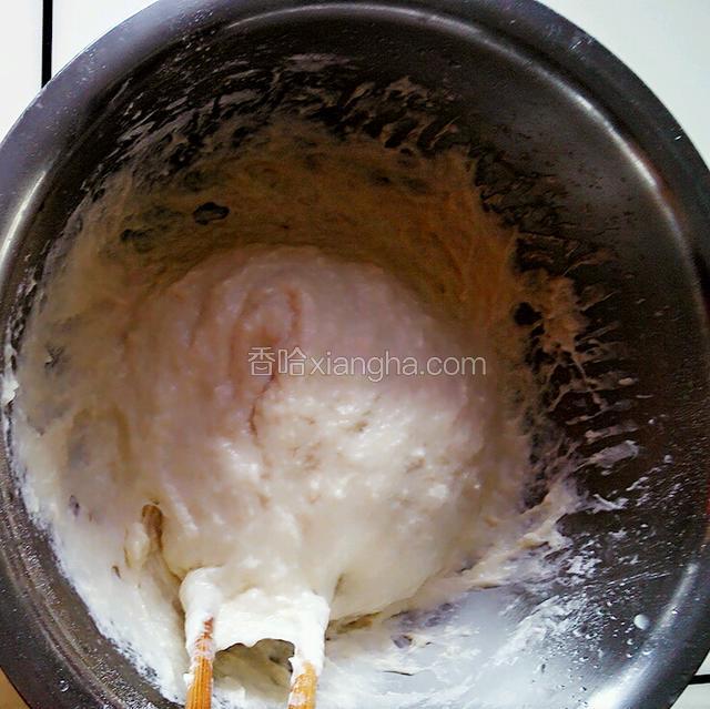 老酵头所有材料合成面糊