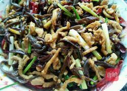 木耳炒肉丝的做法图解4