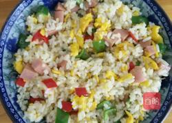 爱心蛋炒饭的做法图解3