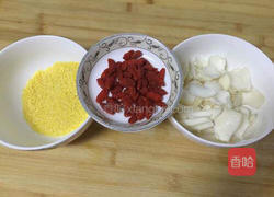 小米百合粥的做法图解2