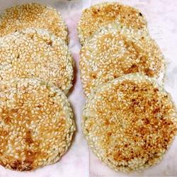 苹果芝麻饼的做法[图]
