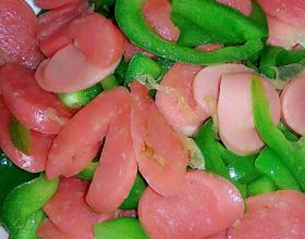 菜椒炒火腿[图]