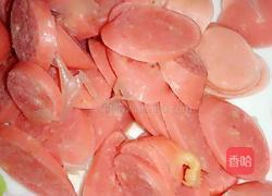 菜椒炒火腿的做法图解2