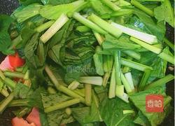黄油培根油菜的做法图解5