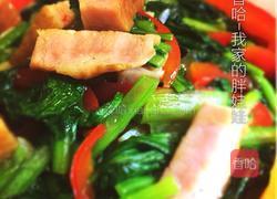 黄油培根油菜的做法图解8