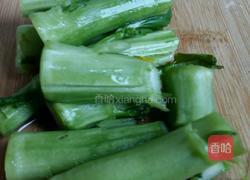 蒜蓉宁夏菜心的做法图解6