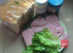 火腿三明治的做法图解1