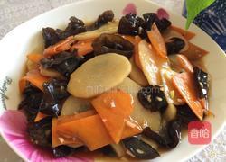 鲍汁蒜香素三样的做法图解11