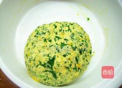 玉米面窝窝头菜的做法图解3