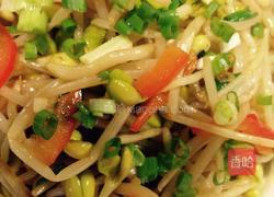 干煸黄豆芽的做法图解4