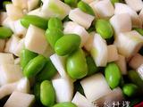 茭白毛豆的做法[图]