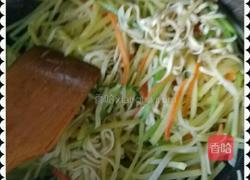 干豆付炒土豆丝的做法图解7