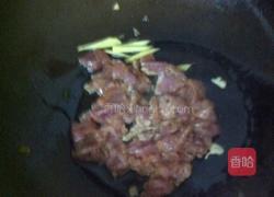 榨菜炒肉片的做法图解3