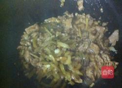 榨菜炒肉片的做法图解4