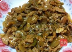 榨菜炒肉片的做法图解5