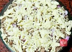 芝士蘑菇肉酱焗意粉的做法图解3