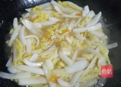 醋溜娃娃菜的做法图解6