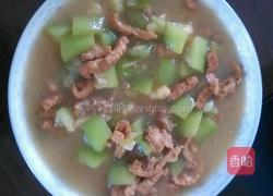 丝瓜炒肉的做法图解8