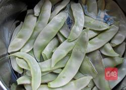 清炒扁豆角的做法图解2
