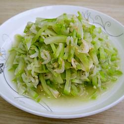 虾皮炒瓠瓜的做法[图]