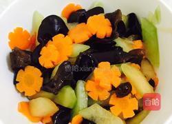 哈密瓜皮拌木耳的做法图解10