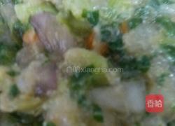 青菜水饺的做法图解4