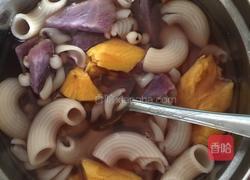 番薯薏米通心粉糖水的做法图解3