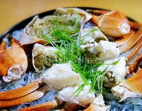 清蒸粉絲肉蟹