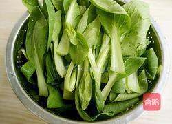 豆腐小油菜的做法图解1