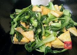 豆腐小油菜的做法图解11