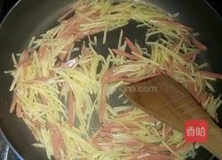 土豆火腿鸡蛋煎饼的做法图解3