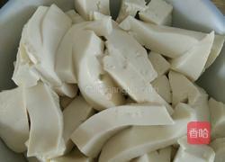 肉末榨菜蒸豆腐的做法图解2