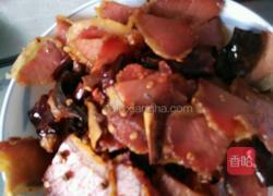 炒里脊腊肉的做法图解4