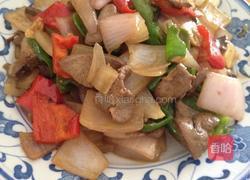 洋葱炒猪肝的做法图解8