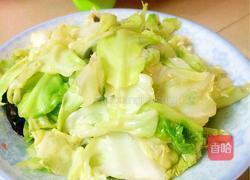 清炒圆包菜的做法图解8