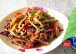 香辣肉丝的做法图解11