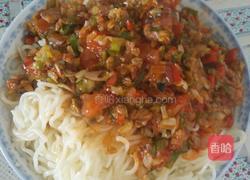 杂酱面的做法图解10