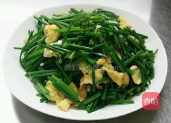 韭菜梗炒鸡蛋的做法图解6