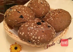 亚麻籽麦包的做法图解5