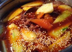 牛肉胡萝卜火锅