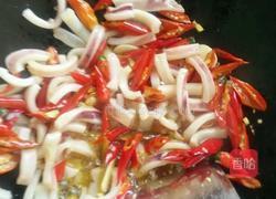 辣炒鱿鱼圈的做法图解4