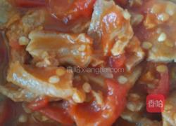 蕃茄炒油渣的做法图解6