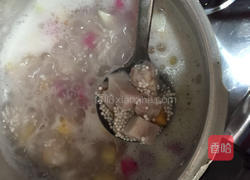 香芋水果糖丸西米露的做法图解3