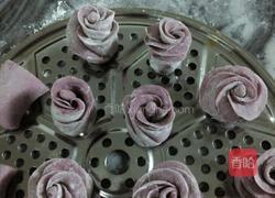 紫薯玫瑰馒头的做法图解19